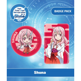That Time I Got Reincarnated as a Slime Pin Badges 2-Pack Shuna